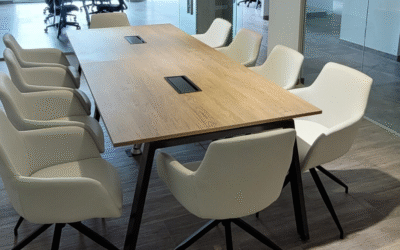 Diseño de salas de reuniones: espacios flexibles y funcionales para potenciar la colaboración